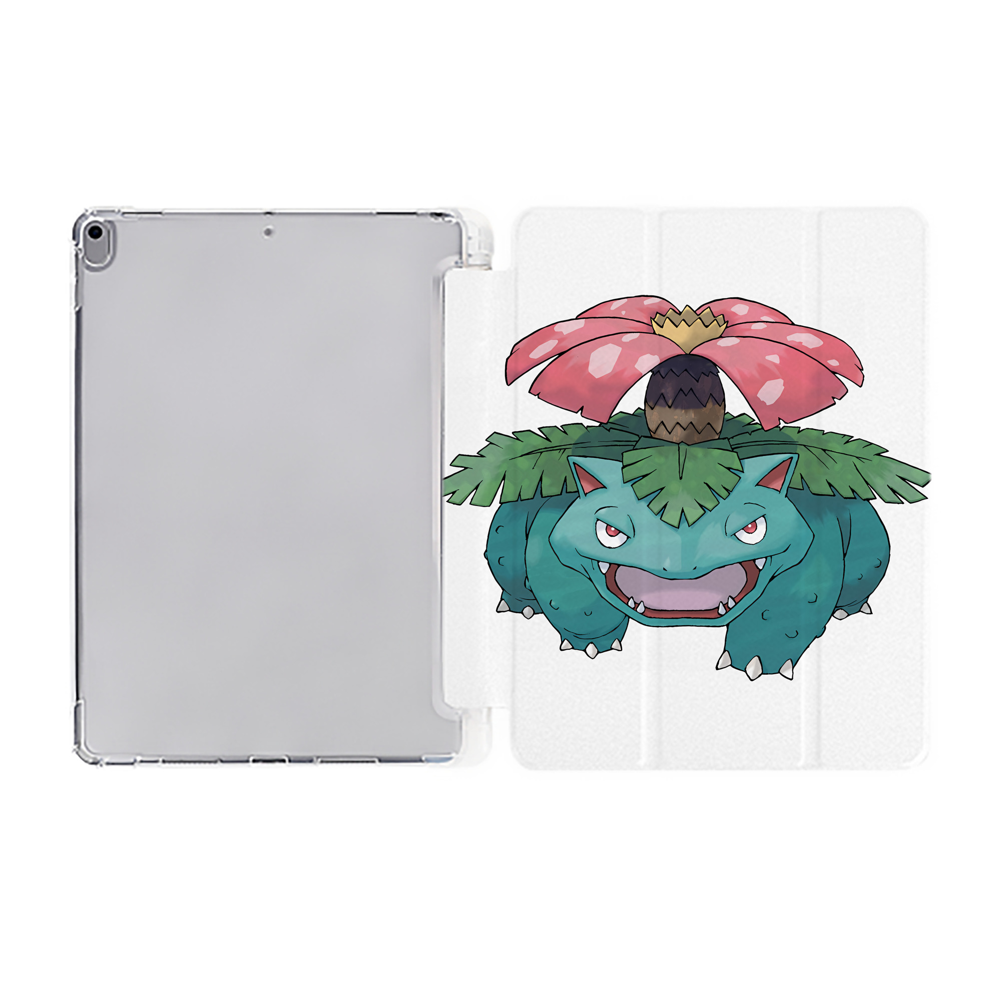 （画像用） ポケットモンスター Pokémon IPad ケース ペン収納付き 三つ折りスタンド PUレザー×シリコン 対応機種9.5/10.5/10.9インチ